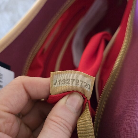 Dooney & Bourke Maddie Violet Quartz Shoulder Bag Saffiano Canvas Leather NWT - Picture 12 of 16